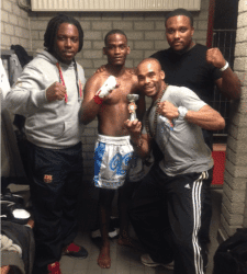 Kickbox wedstrijd Adonis Sugara Mendez