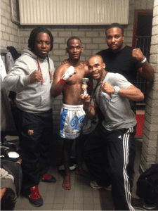 Kickbox wedstrijd Adonis Sugara Mendez